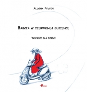 Babcia w czerwonej sukience