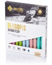Długopis automatyczny Zenith 7 pastel 10 sztuk mix