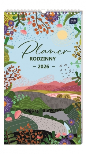 Kalendarz planer rodzinny 2026 - Razem