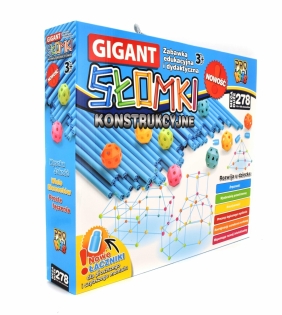 Pro Kids, Słomki konstrukcyjne Gigant - 278 elementów (/6 02443)