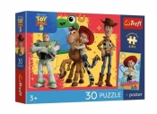 Puzzle 30 Toy Story 5 + plakat TREFL