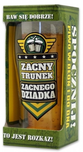 Szklanka do piwa DZIADEK