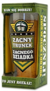 Szklanka do piwa DZIADEK