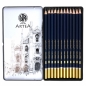 Ołówki do szkicowania Astra Artea, 12 sztuk w metalowym pudełku (206120013)