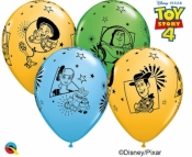 Balon gumowy Godan QL 12 cali z nadr. Toy story 4 / 6 szt. 6 szt różne 12cal (96644)