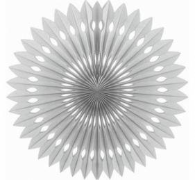 Rozeta dekoracyjna (40cm) SREBRNA - PF-RDSR