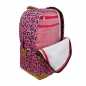 Plecak dwukomorowy różowy Cętki (0009-0115)