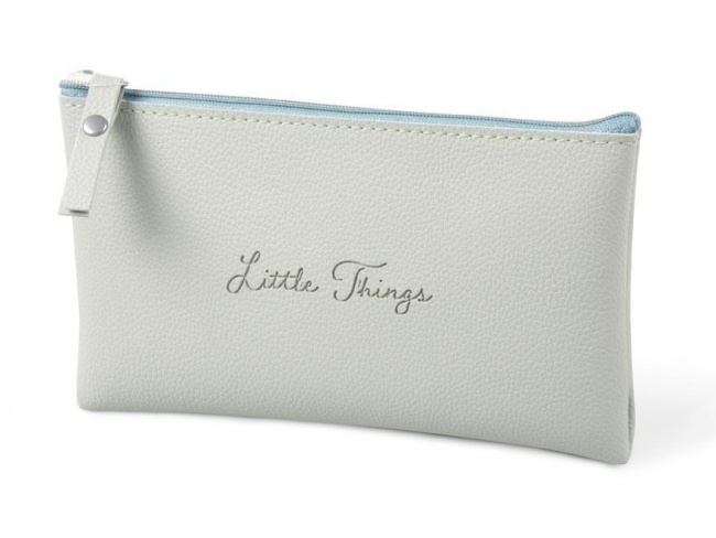 <img src='https://webimage.pl/pics/444/1/d8595724411444.jpg' style='height:440px' /> Piórnik saszetka Little things szara zieleń 21x8cm