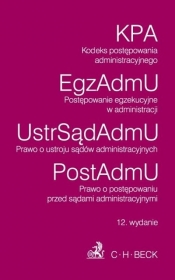 Kodeks postępowania administracyjnego. Postępowanie egzekucyjne w administracji. Prawo o ustroju sąd - <br />