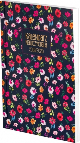 Kalendarz nauczyciela 2019/20 A5T PCV Kwiaty (A5TN078B-KWIATY)
