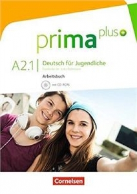Prima plus A2.1 Deutsch fur Jugendliche Arbeitsbuch mit interaktiven Übungen online - Jin, Friederike; Rohrmann, Lutz; Zbrankova, Milena