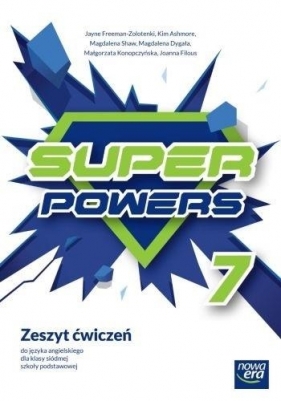 Język angielski SP 7 Super powers neon Ćw. 2023 - Freeman-Zolotenki Jayne