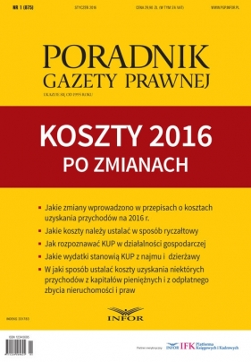 Koszty 2016 po zmianach