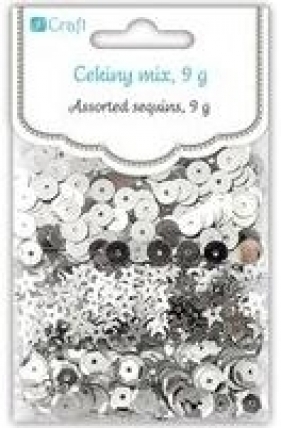 CEKINY MIX 9G CHROM-DP CRAFT BPZ - DPCE-052