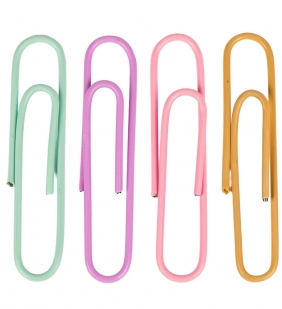 Spinacze kolorowe TY-119 35szt EAGLE