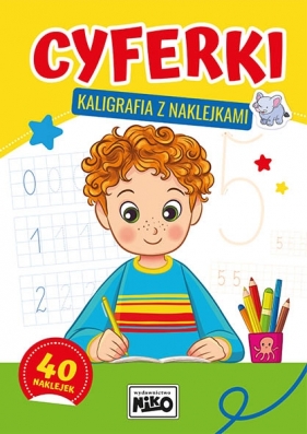 Cyferki. Kaligrafia z naklejkami - Opracowanie zbiorowe