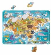 Puzzle ramkowe 53: Eurazja (DOPR300174)