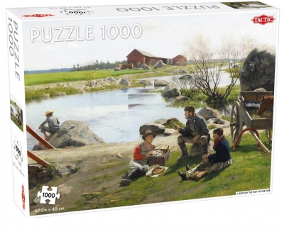 Puzzle 1000: The A Rest on the Way (56244)