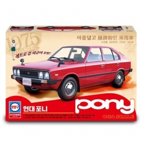 Model plastikowy Hyundai Pony gen. 1 1/24 (15137)