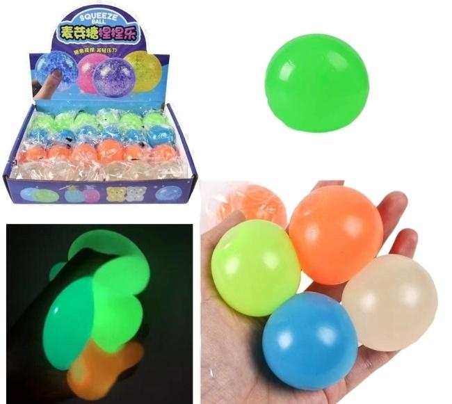 Gniotek świecący w ciemności MIX