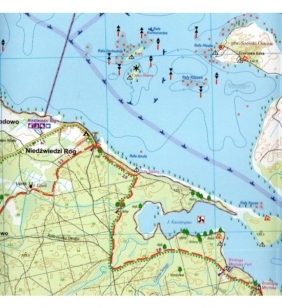 Mapa - Wielkie Jeziora Mazurskie, 1:50 000 - Praca zbiorowa