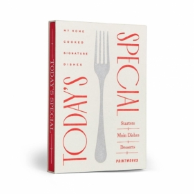 Recipe Book. Today's Special