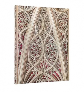 Notatnik gładki Vault of the Milan Cathedral (Burgundy) Ultra