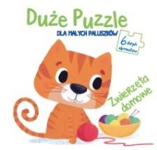 Duże puzzle dla małych paluszków -Zwierzęta domowe