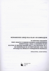 Historia Scenariusze lekcji dla klas 1-3 gimnazjum - <br />