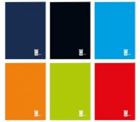 Zeszyt A4/80k kratka UV - One Color, 1 szt.