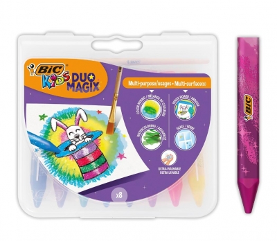 Kredki Kids Duo Magic - 8 kolorów