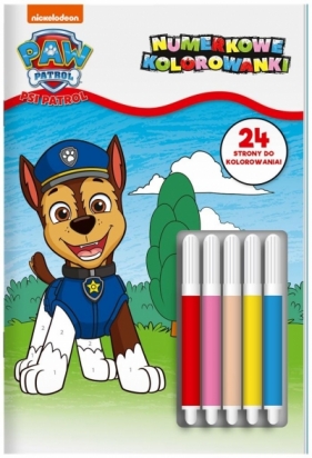 Psi Patrol. Numerkowe kolorowanki - Opracowanie zbiorowe