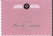 Karnet Chrzest Sw.różowy HM-200-1464