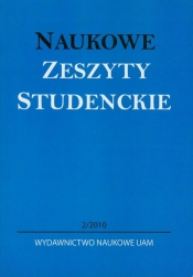 Naukowe Zeszyty Studenckie 2/2010 - <br />