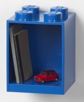 LEGO, Półka BRICK 4 - Niebieska (41141731)