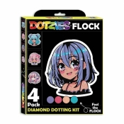 Diamond Dotz - Adults Flocked Neon Anime Girls