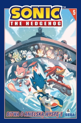 Sonic the Hedgehog 5. Bitwa o Anielską Wyspę 1 - Ian Flynn, Tracy Yardley, Adam Bryce Thomas