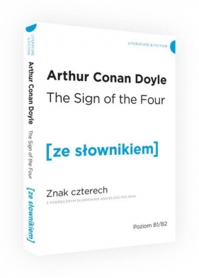Znak czterech ze słownikiem - Arthur Conan Doyle