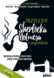 Przygody Sherlocka Holmesa z angielskim - Marta Fihel, Dariusz Jemielniak, Grzegorz Komerski, Maciej Polak, Arthur Conan Doyle