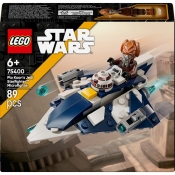 Lego, Star Wars - Mikromyśliwiec Jedi Plo Koona, 89 el. (75400)