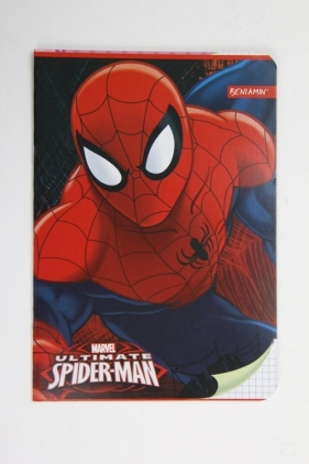Zeszyt A5 Spider-Man w kratkę 16 kartek
