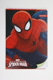 Zeszyt A5 Spider-Man w kratkę 16 kartek