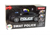 Auto policja 1:14 światło i dźwięk czarne
