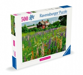 Ravensburger, Puzzle 500: Łąka w Szwecji (12000844)