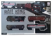 Kolejka Rail King z światłem