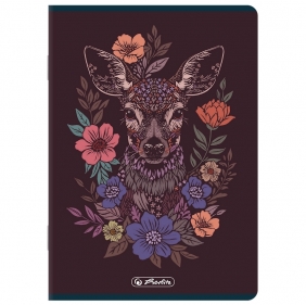 Zeszyt Herlitz Premium Florimals A5/32k kratka z marginesem, 1 szt