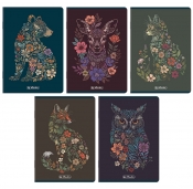 Zeszyt Herlitz Premium Florimals A5/32k kratka z marginesem, 1 szt