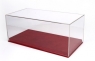 Display Case Leatherette Base + Display Case (red)