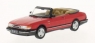 Saab 900 Turbo Convertible 1991 (red) (PRD377)