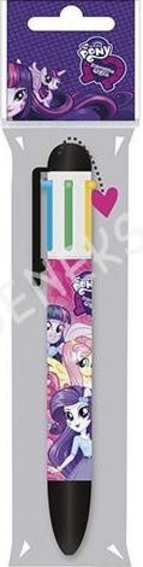 Długopis 6 kolorowy. Equestria Girls - D6KEG10
